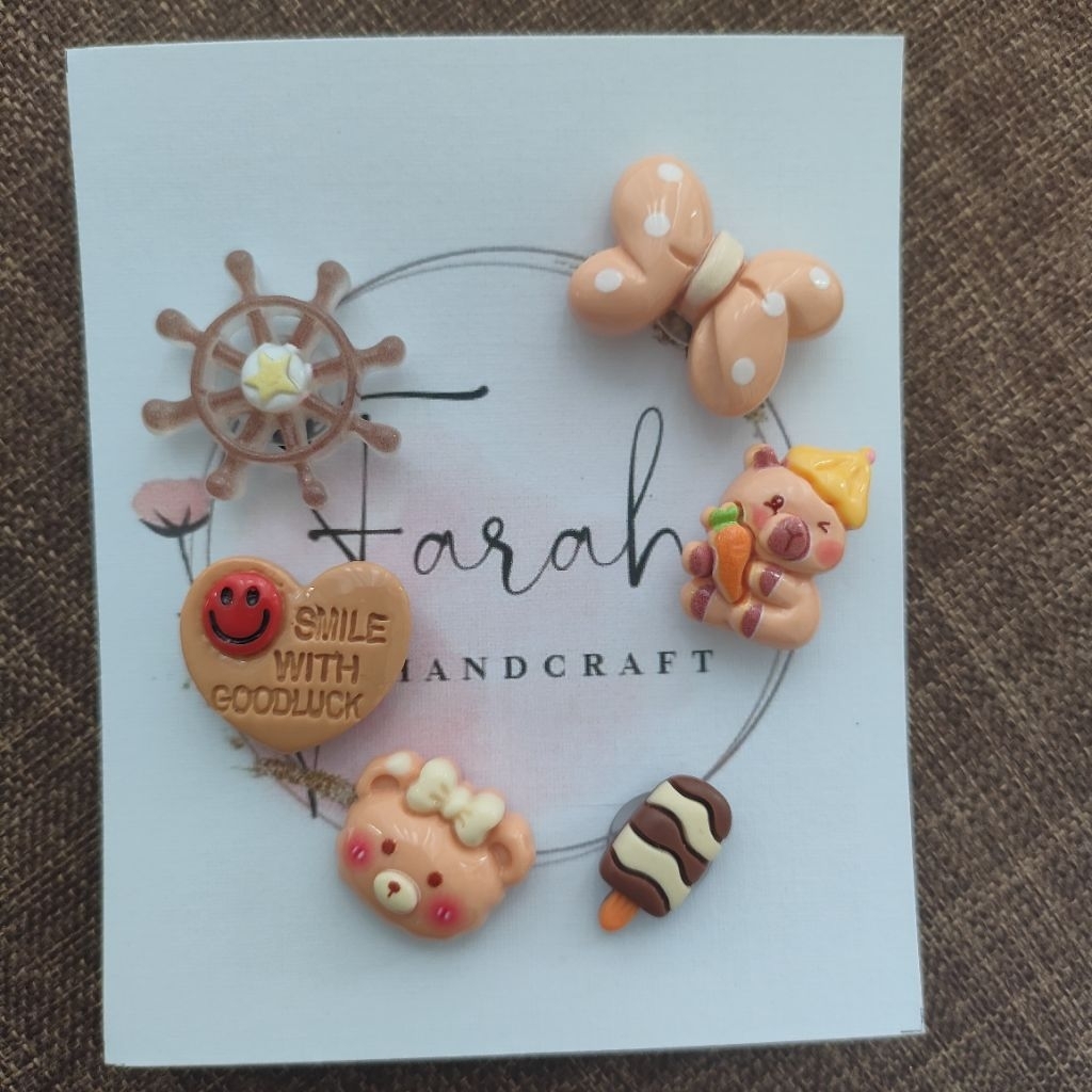 Jibbitz / Hiasan sandal sepatu Crocs Ori / Non ori - Girls