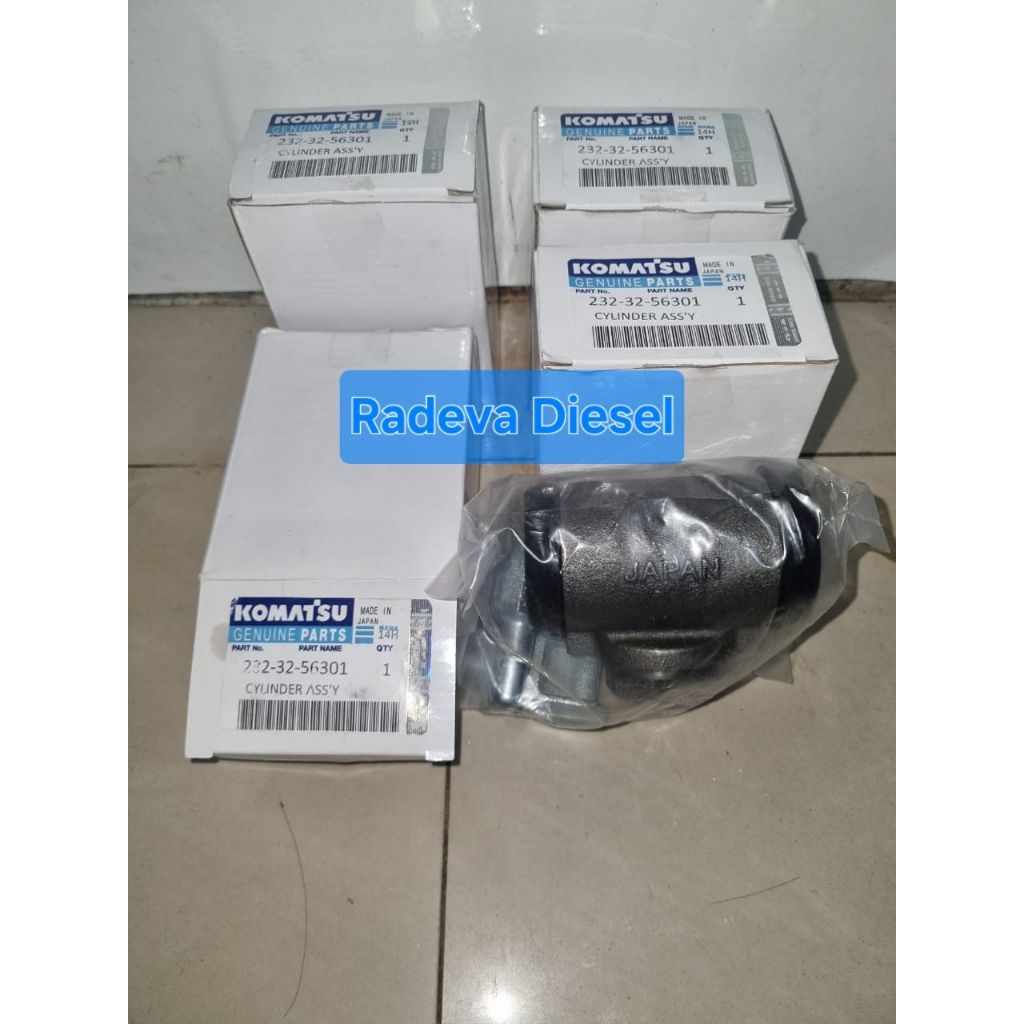 232-32-56301 Cylinder assy/Clynder brake Grader komatsu GD511 GD510 GD521 GD621/ 2323256301 komatsu/