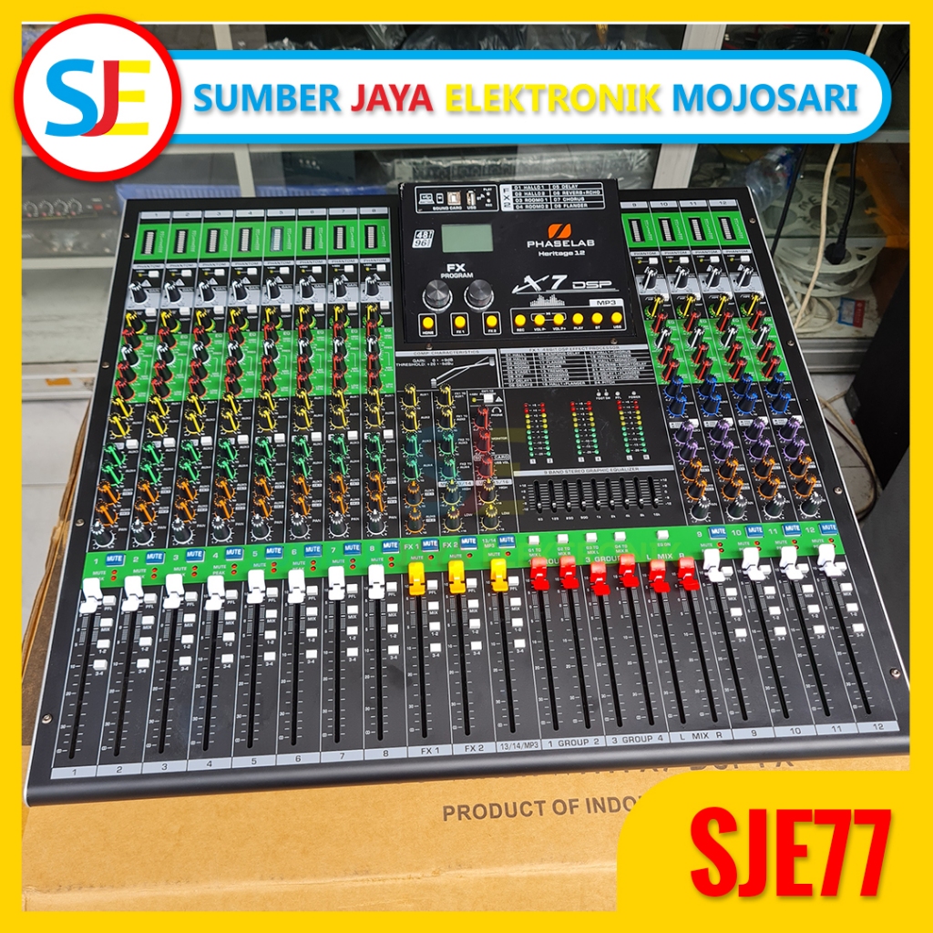 Mixer Phaselab Heritage 12 / Mixer Audio Phaselab 12 Channel Heritage 12