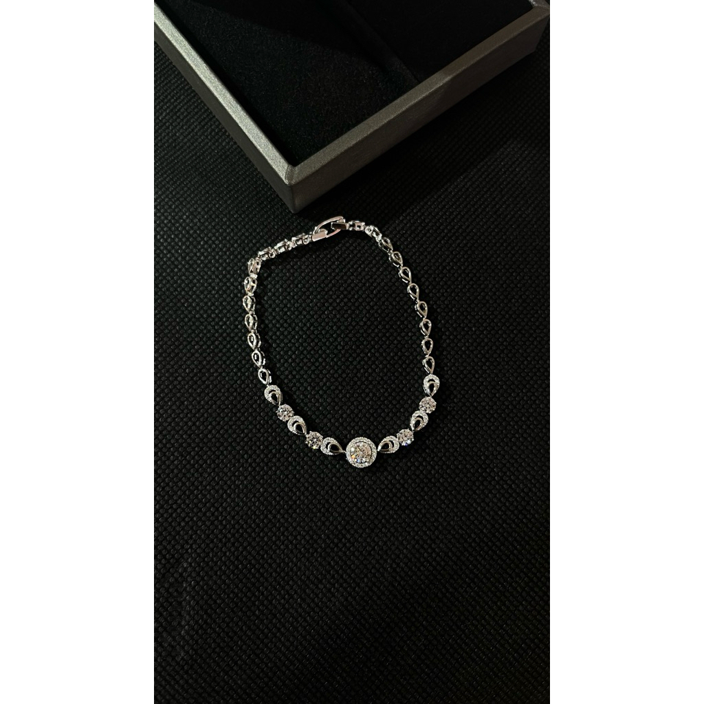 gelang permata moissanite