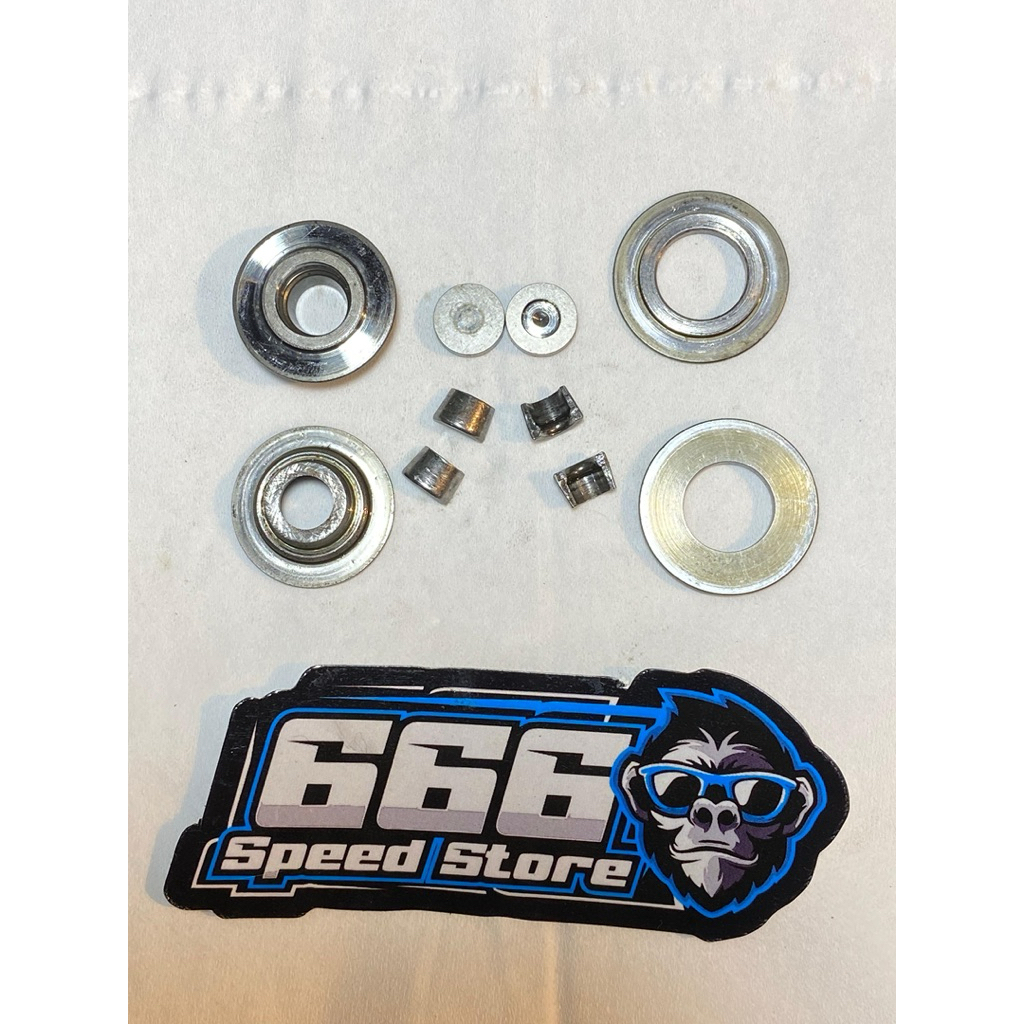 Retainer kuku klep sim klep ring dudukan modif custome bubut untuk batang klep ukuran 5 mm