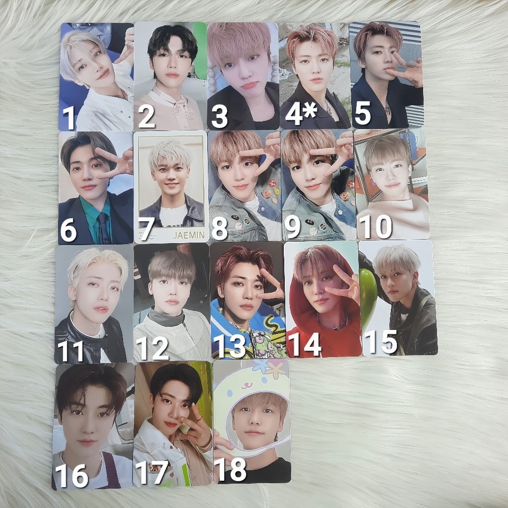 PHOTOCARD NA JAEMIN NCT OFFICIAL