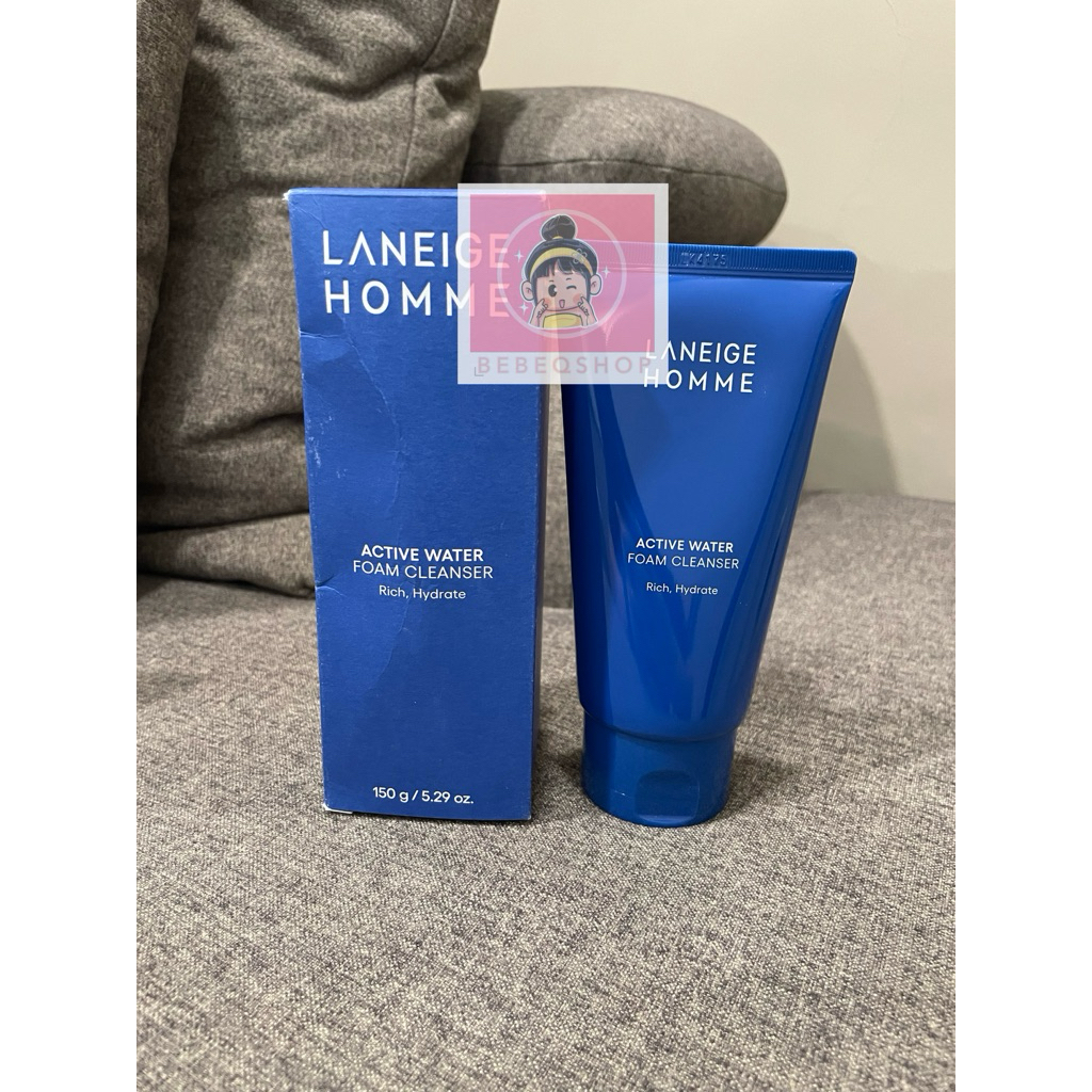 Laneige Homme Active Water Foam Cleanser (150ml)