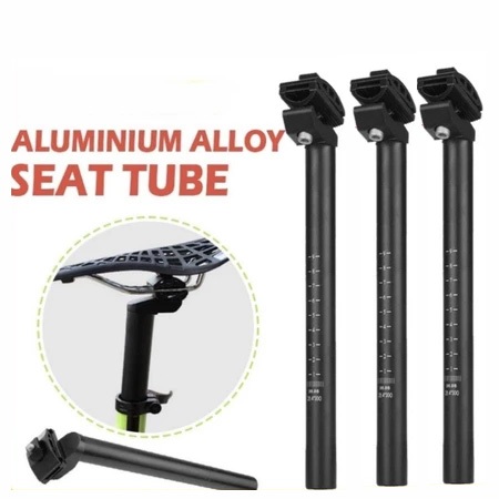 Tiang Sadel Sepeda / Tiang Sadel / Paduan Aluminium /Double Track/ Tabung Sadel Sepeda / Aksesoris M