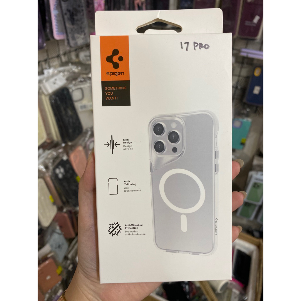 SPIGEN CLEAR MAGSAFE CASE FOR IPHONE 17 SERIES