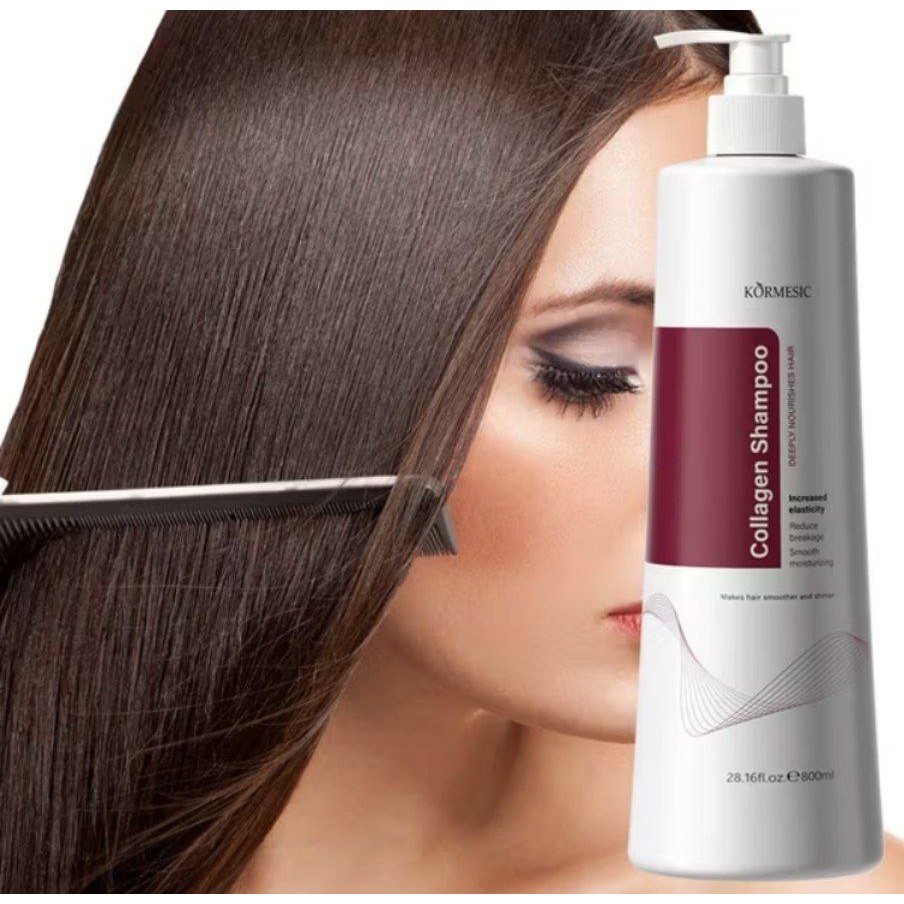 Collagen Shampoo / hair smoothing collagen shampoo / shampoo pelurus rambut Tabs