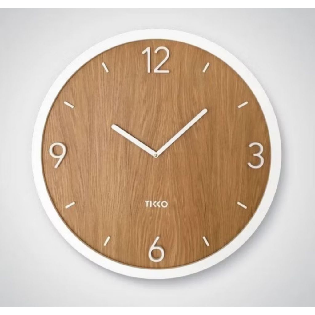 jam dinding kombinasi kayu / jam dinding asli ful kayu / jam dinding mewah