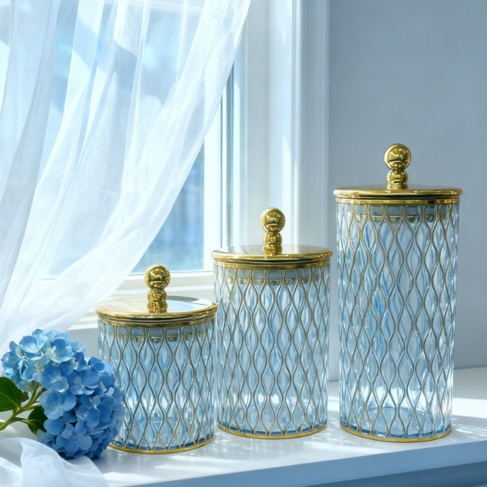 Toples Aesthetic Set Mewah Toples Kue Kering Toples Akrilik Toples Plastik Aesthetic Toples Kue Akri