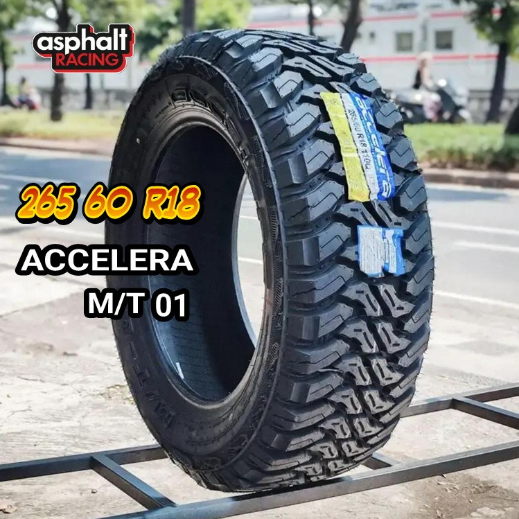 Ban Mobil Offroad Ukuran 265 60 R18 Merek Accelera MT-01 II Ban Lumpur 265/60 R18
