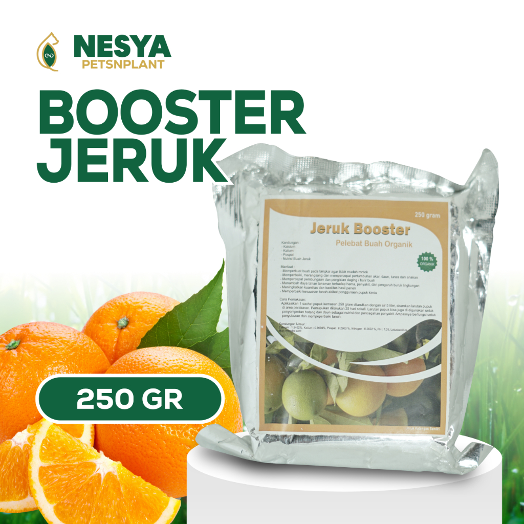 Pupuk Booster Jeruk Perangsang Buah Jeruk - Pupuk Buah