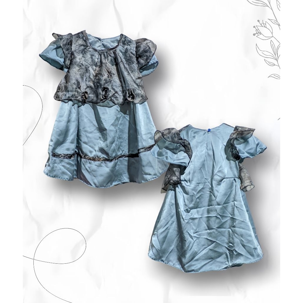 Baju cewek anak kecil umur 2-3 tahun