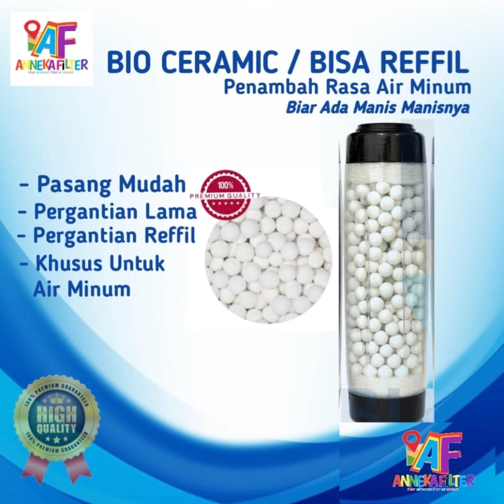 Bio Ceramic/Bio Energi Filter /Houssing Reffil 10"