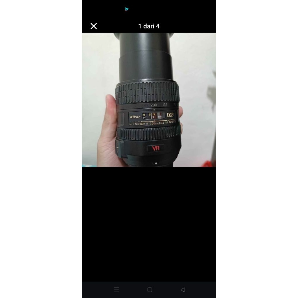 NIKON AF-S 18-200MM DX VR