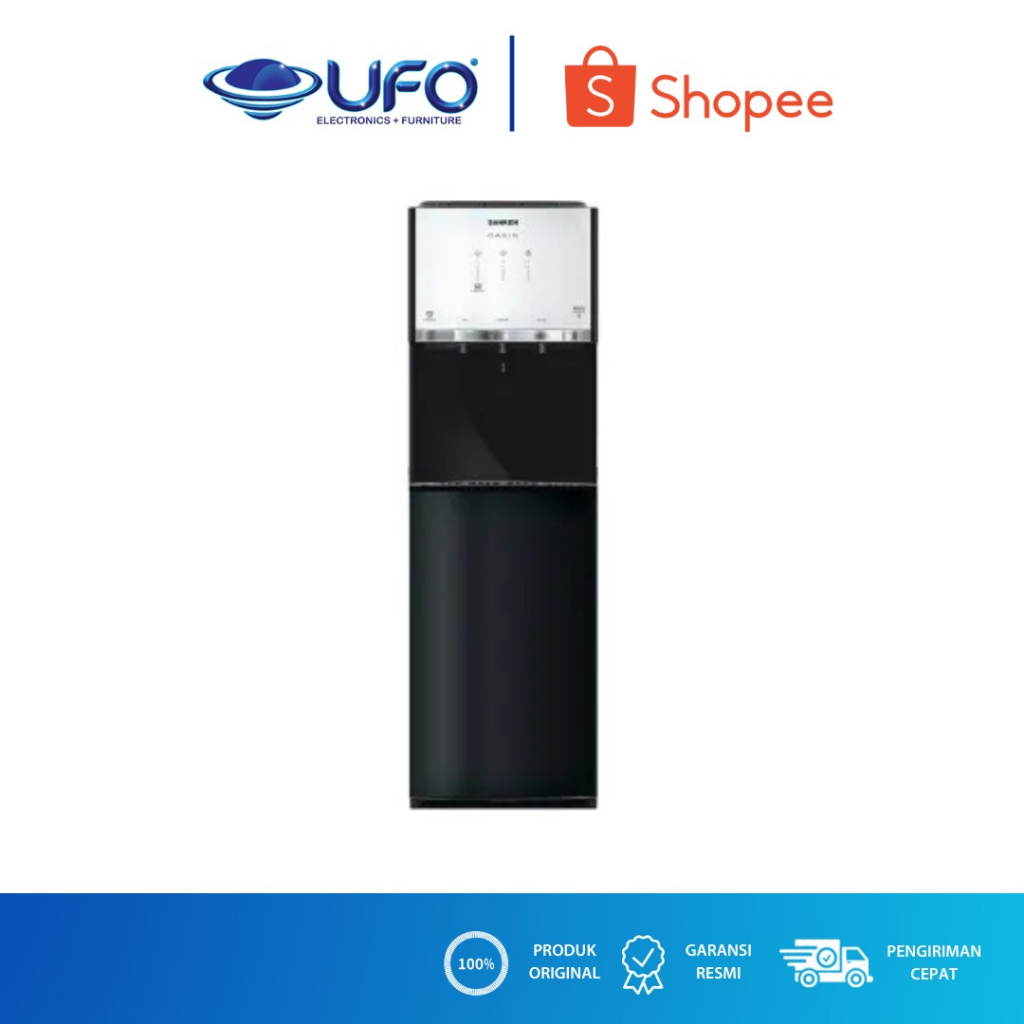 SANKEN DISPENSER GALON BAWAH KOMPRESOR HWDL131GBK
