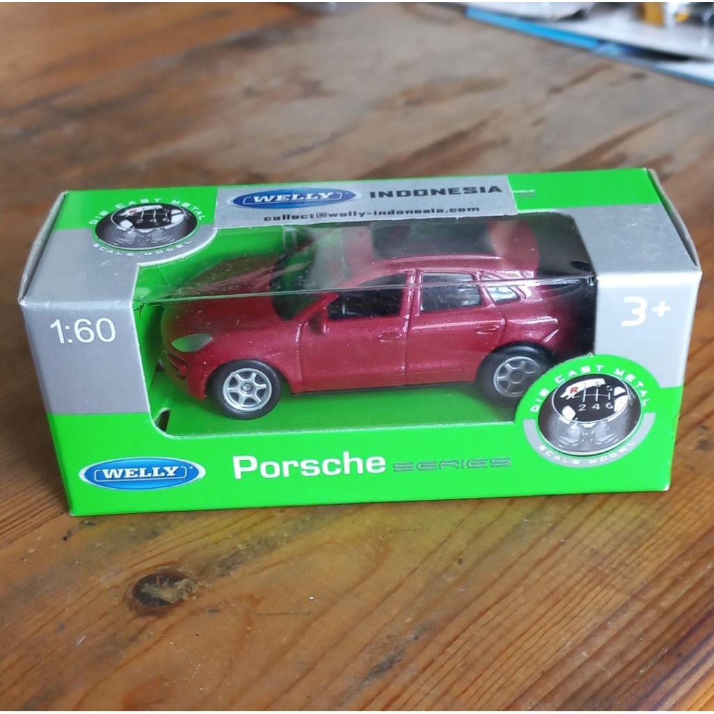 welly nex porsche macan turbo diecast 1/60 (t)