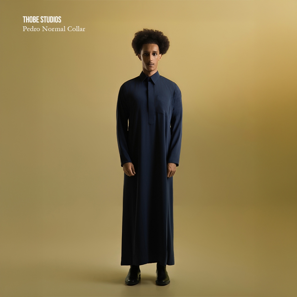 [THOBE PEDRO NORMAL COLLAR] – THOBE STUDIOS / Thobe Pria Premium Slimfit (UV Protection)