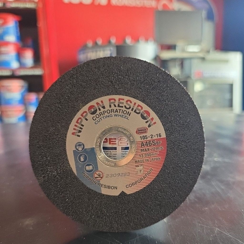 Mata Potong Besi Nippon Resibon 4"