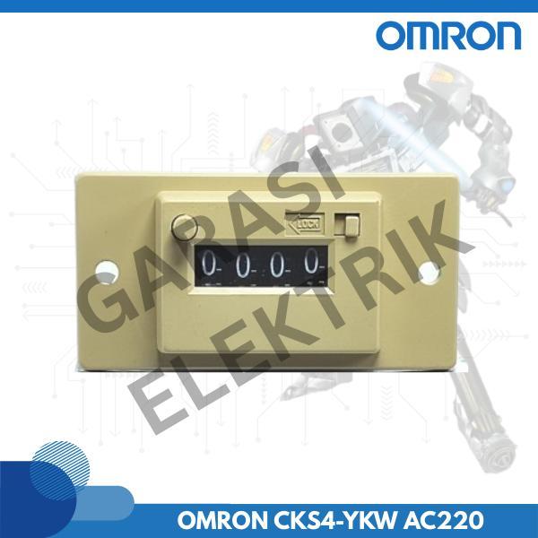 OMRON CKS4-YKW AC220 Electromagnetic Counter