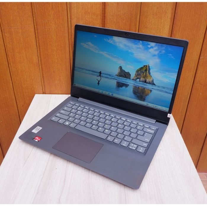 Laptop Lenovo V14-ADA AMD Ryzen 3 3250U Ram 8GB SSD 256GB Normal Siap Pakai - Laptop Murah - Laptop 