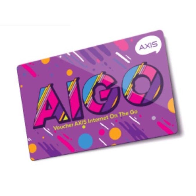 Paket Data AXIS AIGO Mini Inject | Kuota Murah Stabil 24 Jam | 2GB + Bonus Aigo 3 Hari