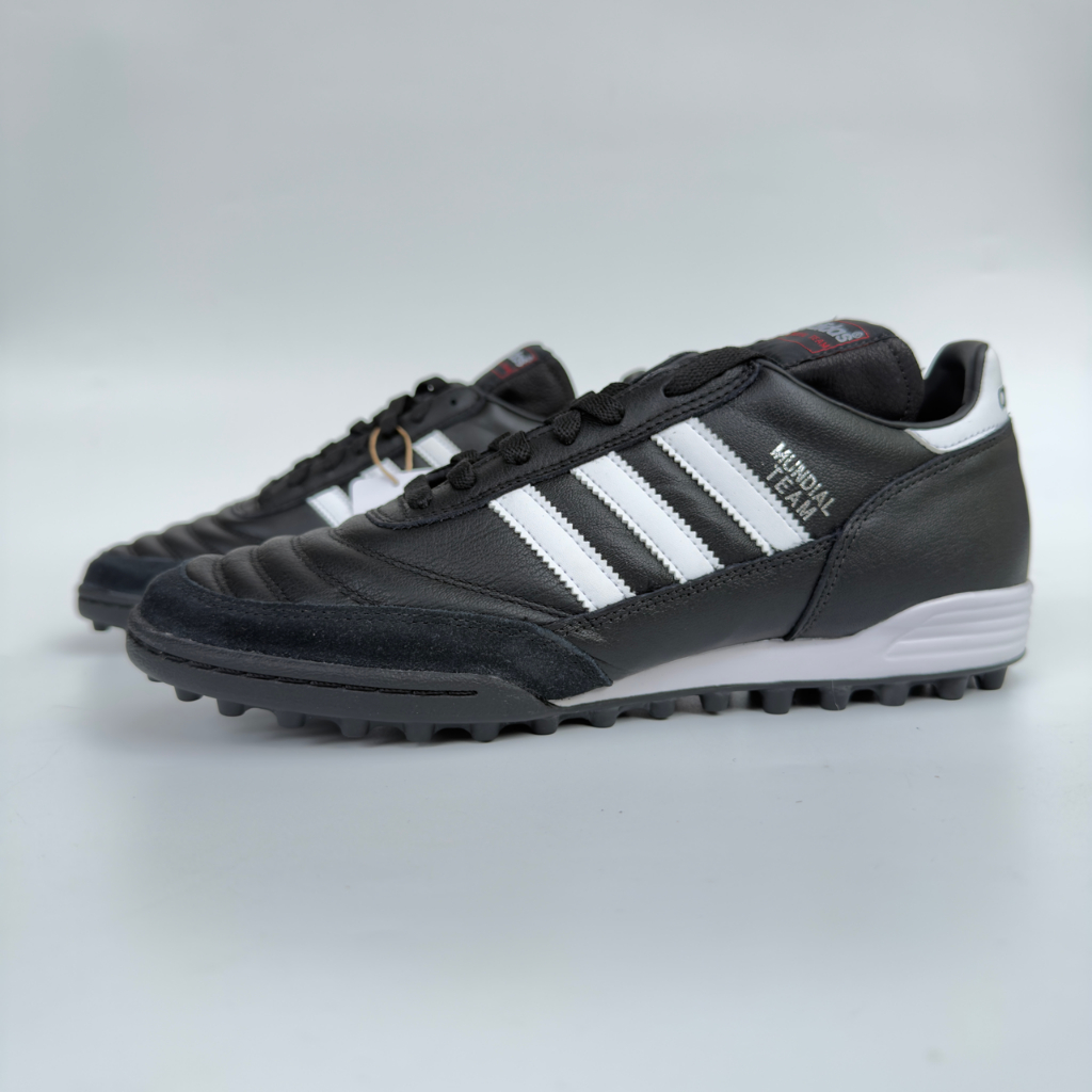 Adidas Mundial Team Original Sepatu Futsal Turf Mini Soccer Minisoccer Rumput Sintetis Black White H