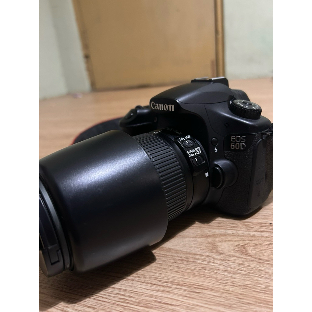 Kamera Canon EOS 60D DSLR second pemakaian pribadi