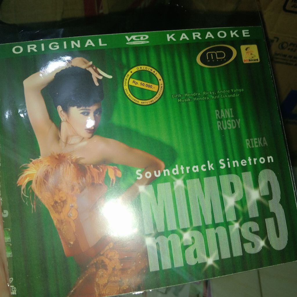 vcd soundtrack mimpi manis 3