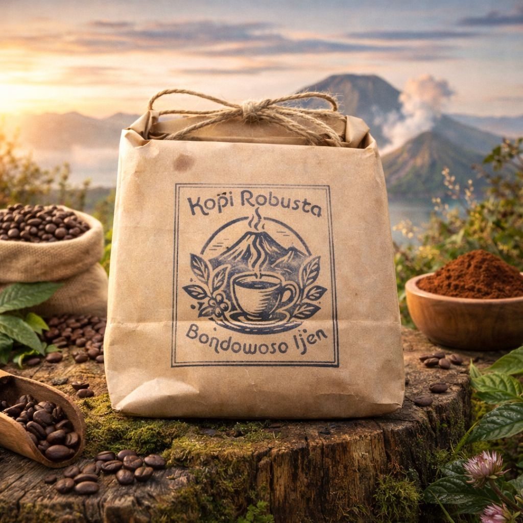 Kopi Ijen Asli Bondowoso – Robusta Pilihan