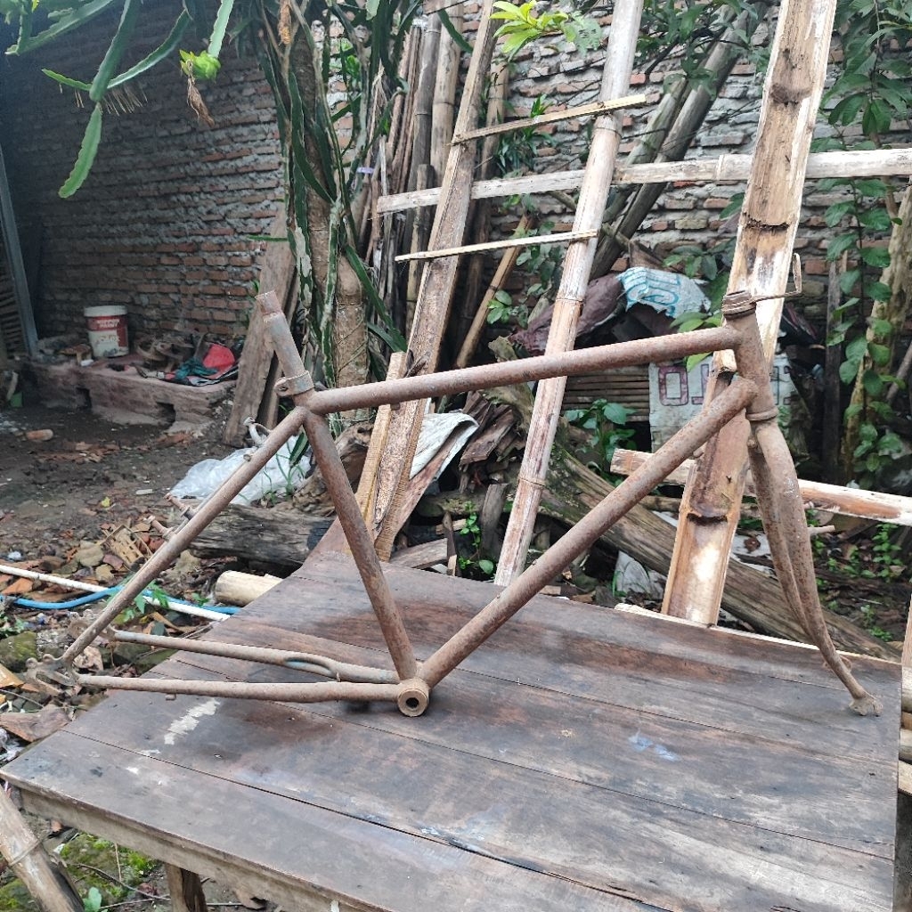 frame set commuterbike size 18 dikit lagi rata air hampir federal