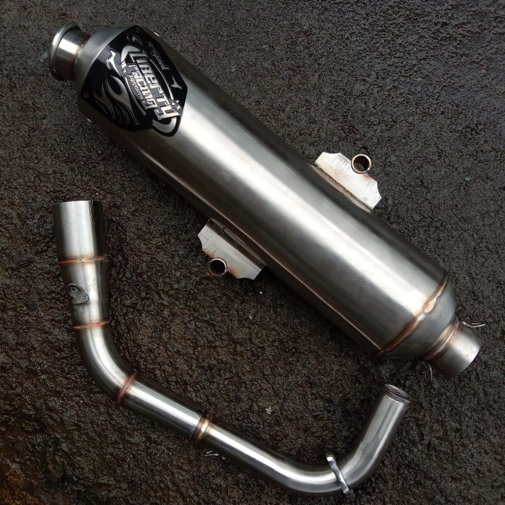 knalpot matic standar racing PNP breket for aerox nmax Vario PCX original Liberty Racing Passion all