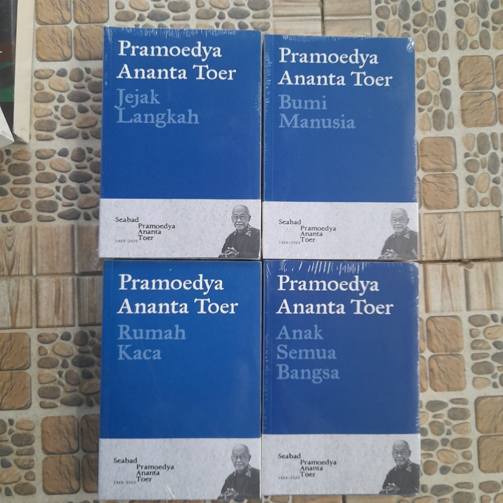 (ORI/SEGEL) BUMI MANUSIA ANAK SEMUA BANGSA JEJAK LANGKAH RUMAH KACA PRAMOEDYA TOUR