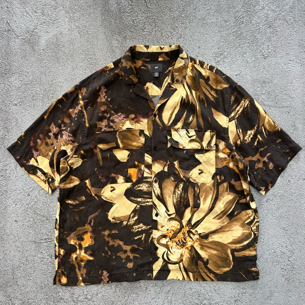 KEMEJA H&M OVERSIZE PRIA ORIGINAL