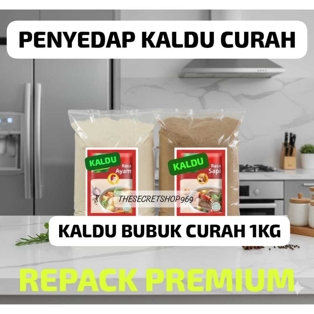 Royco 1KG Curah Repack Rasa Ayam Dan Sapi Penyedap Kaldu Bubuk Masakan Kaldu Curah