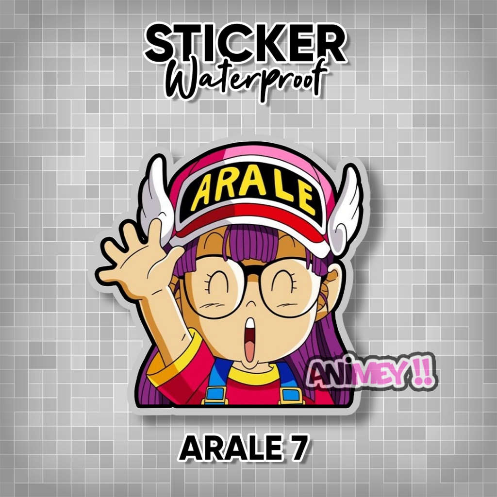 Stiker Arale Dr Slump / Stiker Arale Dr Slump Waterproof
