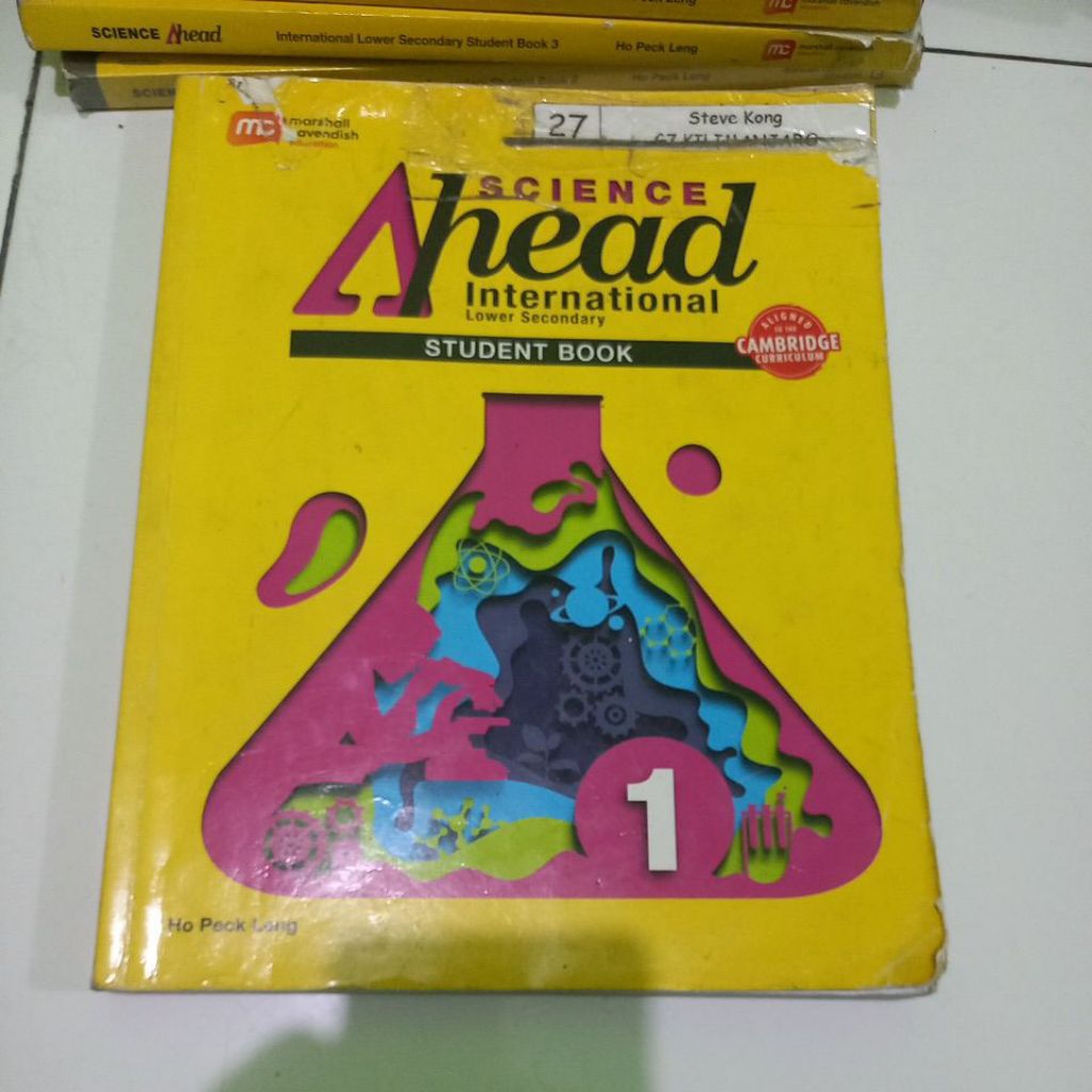 SCIENCE AHEAD STUDENT BOOK 1
