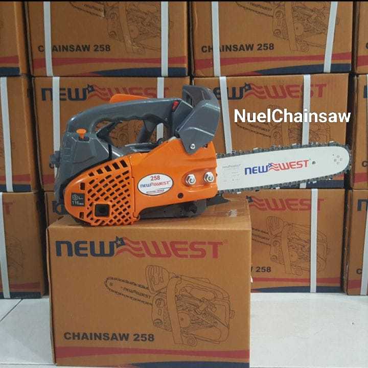 Chain Saw Top Handle NW 258 NW-258 12 Inch Guide Bar Chainsaw 2500 Senso 25cc New West Original