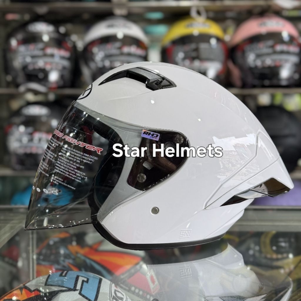 Helm NHK N2 Max Solid White
