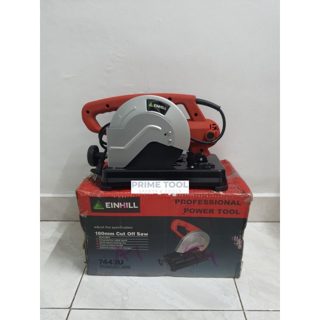 EINHILL 7443U Mesin Cutoff Pemotong Besi 7 inch Mesin Gergaji Potong 7"