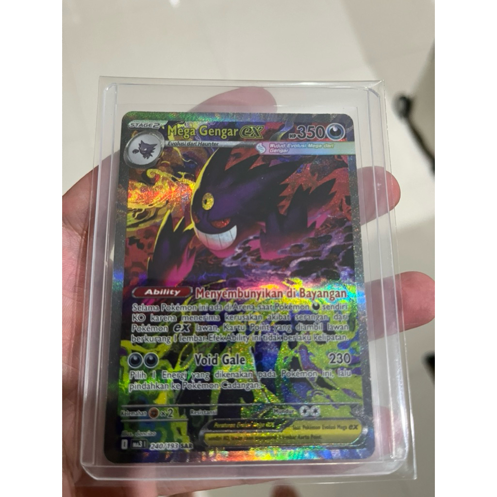 MEGA GENGAR EX SAR EVOLUSI MEGA IMPIAN