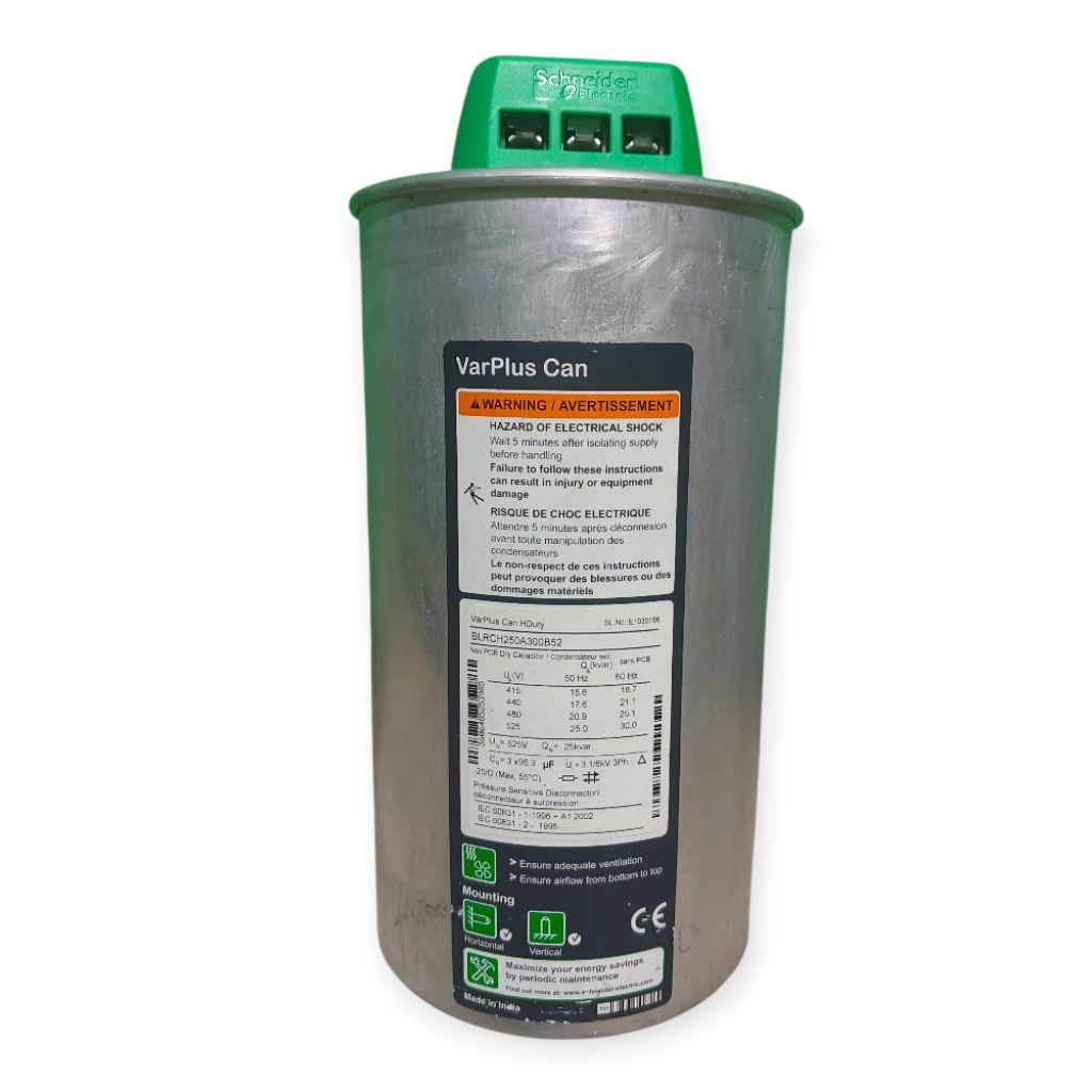 Kapasitor Bank Schneider VARPLUS CAN 25 kVAR – 525V 3Phase