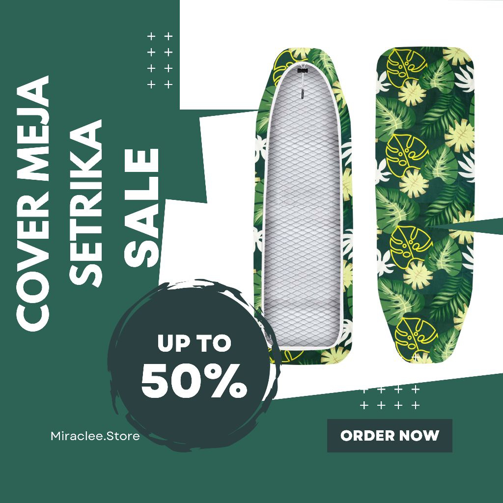 Cover Serut/Meja Setrika Krisbow Papan Setrika Informa Ikea Storage Tebal Busa 1 cm Tanpa Meja
