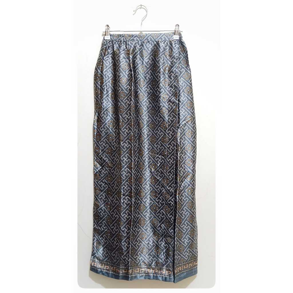 Rok Panjang Rok Kebaya Batik Satin Pinggang Karet