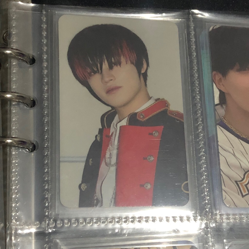 WTS (want to sale) pc/photocard nct official chenle lucky draw/ld mfal glitch mode