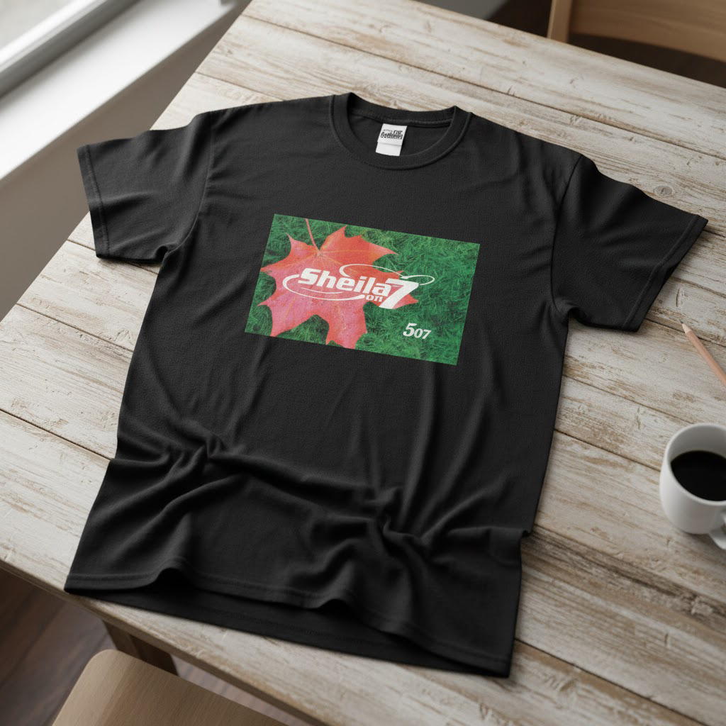 Kaos Band Sheila On 7 Classic 507 Maple Leaf - Cotton Combed 24s Premium