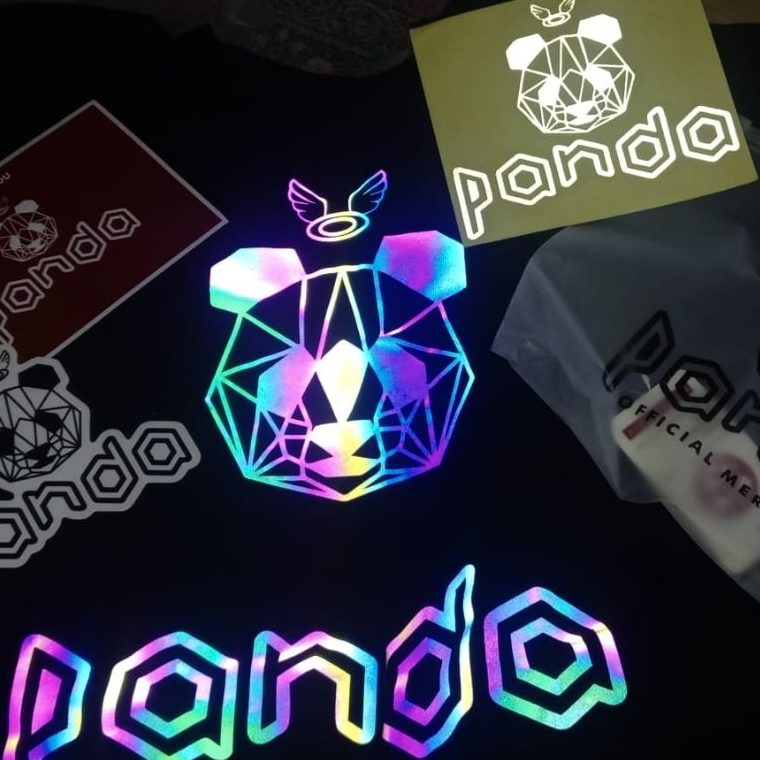 Kaos Merchandise Official DJ Panda Oversize Hitam dan Putih