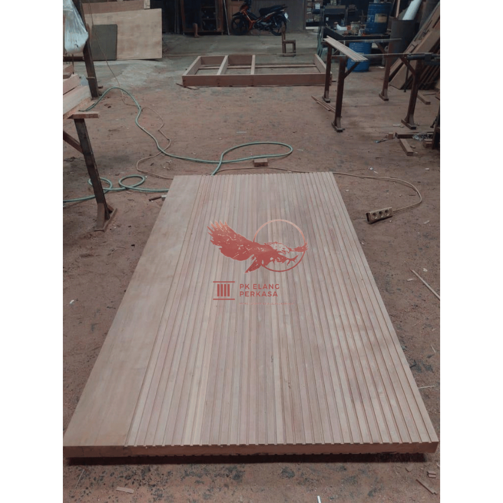 Pintu Flat Kayu Kamper Samarinda Oven / Bahan Kamper / Samarinda Oven