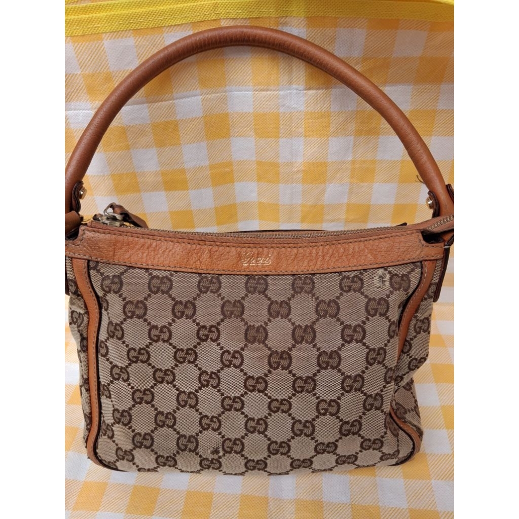Tas Gucci GG Canvas Shoulder Bag  ORIGINAL Preloved