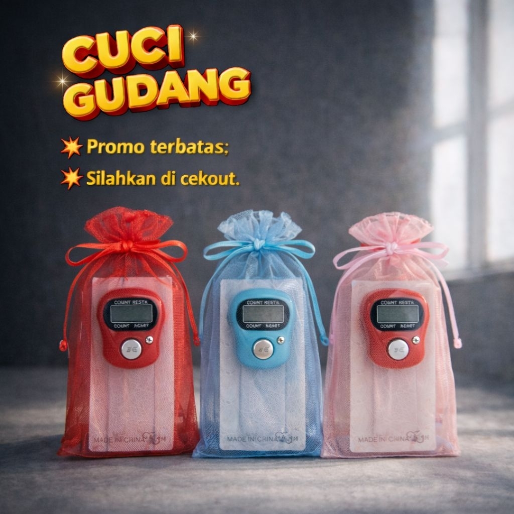 kantong tile kemasan souvenir/tasbih digital