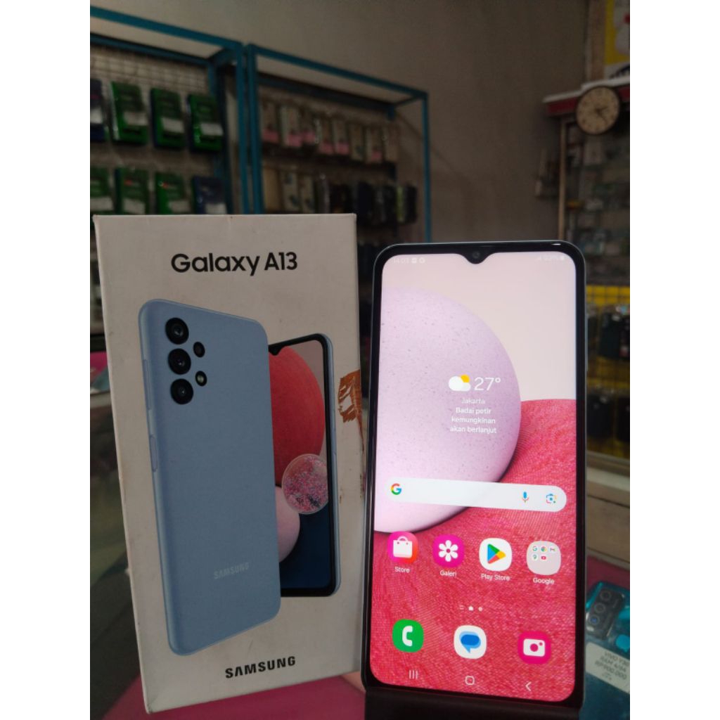 HP SECOND MURAH BERGARANSI SAMSUNG A13 RAM 6/128 KOTAK