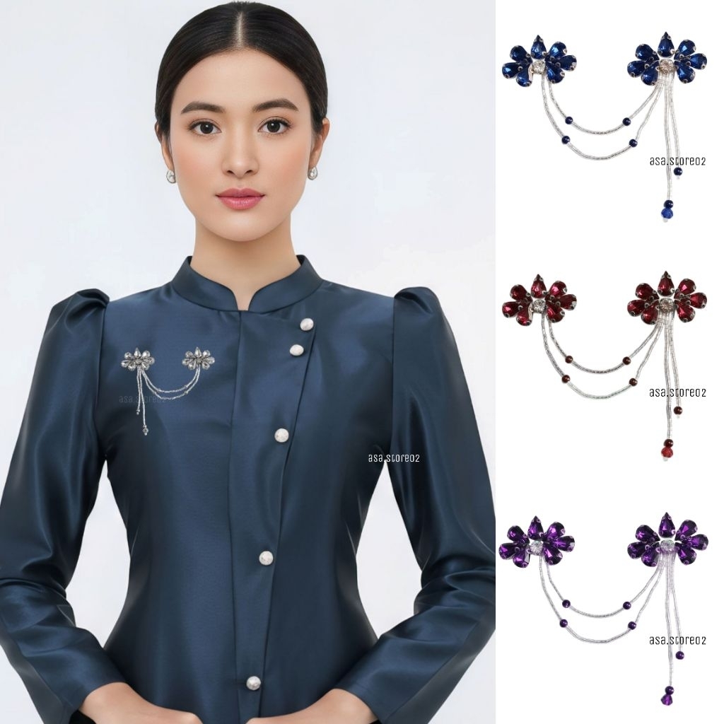 Payet Jahit Hiasan Kebaya Mutiara Sintetis 3D/Payet Rangkai Payet Tempel Kebaya Gamis Janggan